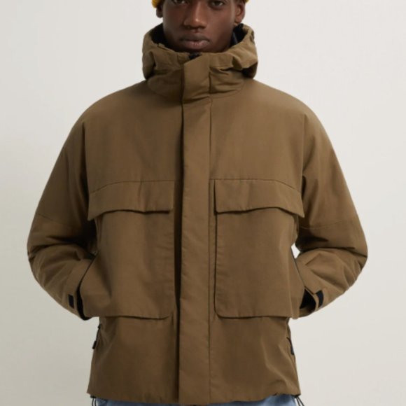 NWT ZARA POCKET PADDED JACKET SIZE (S-M) - Picture 1 of 7